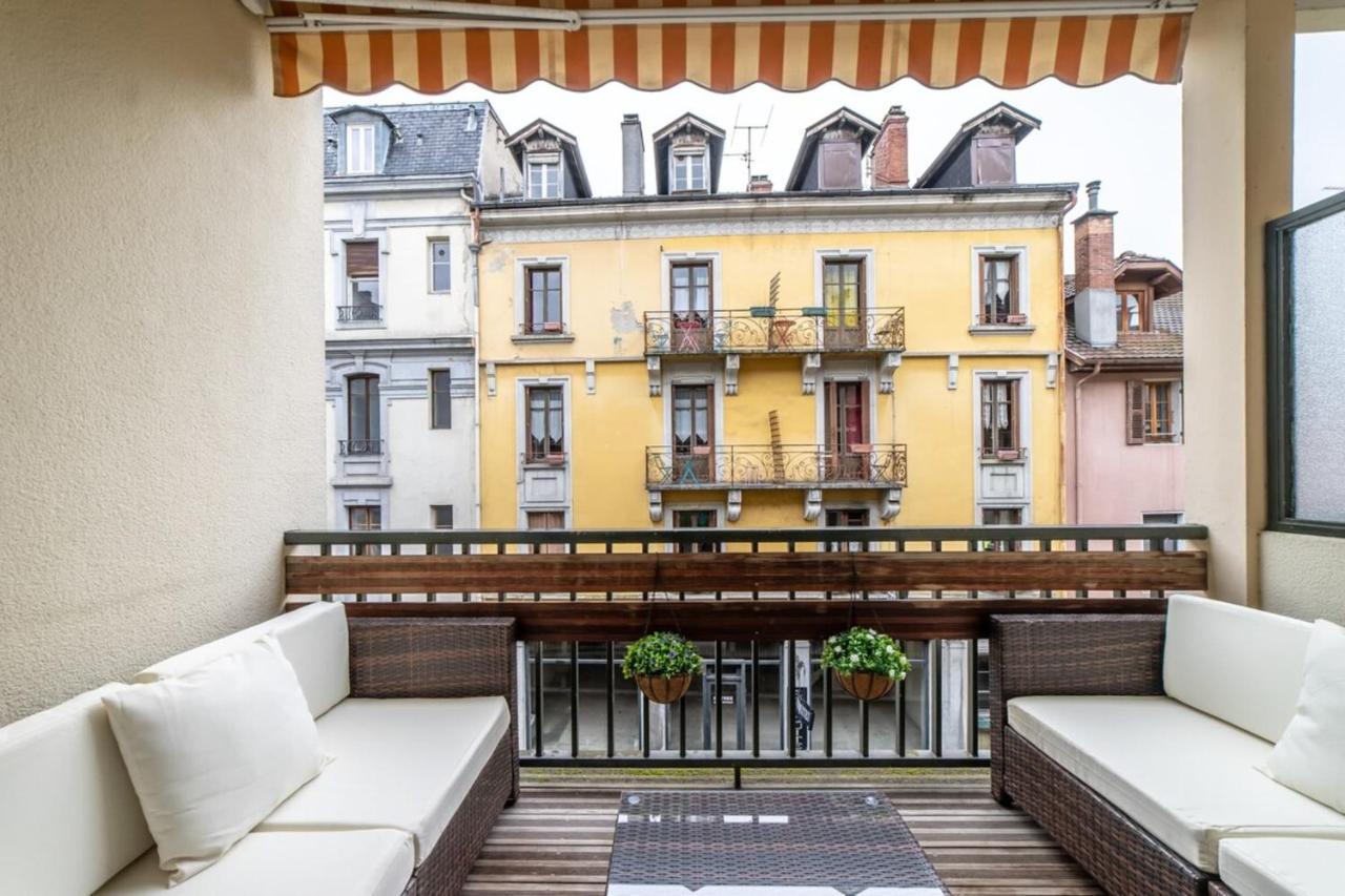 Apartamento L'étoile annécienne - T3 80 m - Terrasse Annecy Exterior foto