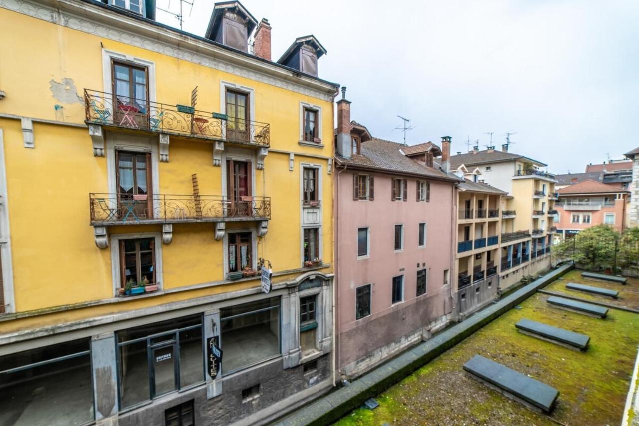 Apartamento L'étoile annécienne - T3 80 m - Terrasse Annecy Exterior foto